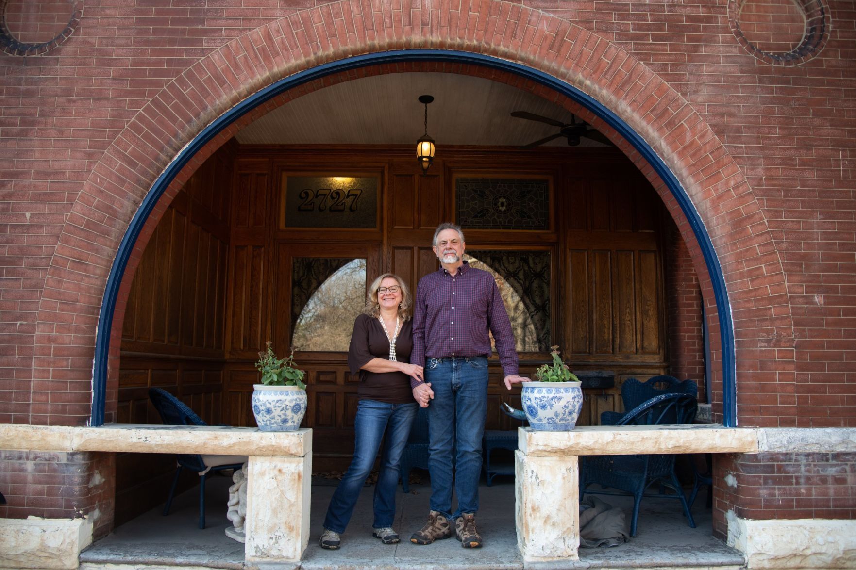 At home with Verona Schneider and Bill Hayes